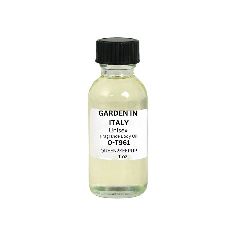 Garden In Italy (Unisex) Body Oil 1 oz Fragrance All Natural Scent